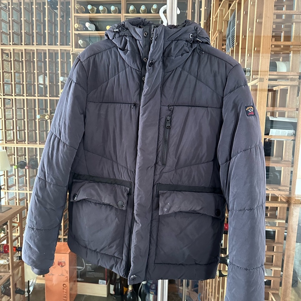 Men's Black Puffer Jacket